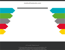 Tablet Screenshot of medicalfreebooks.com